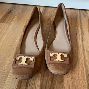Tory Burch Gigi Suede Block Heel Size 7.5